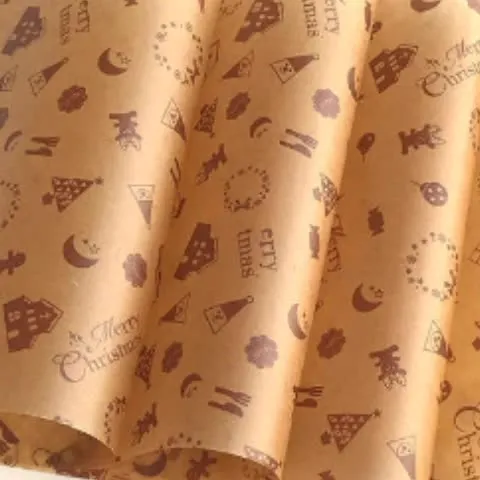 Grease Proof Custom Printed Wax Paper Food Wrapping, Burger Sandwich Food Wrap Paper, Food Tray Liner Paper
