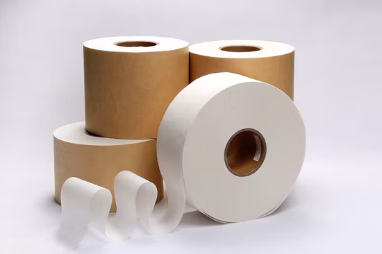 Weißes, kunststofffreies, biologisch abbaubares Heißsiegelfilterpapier in Lebensmittelqualität für Teebeutel